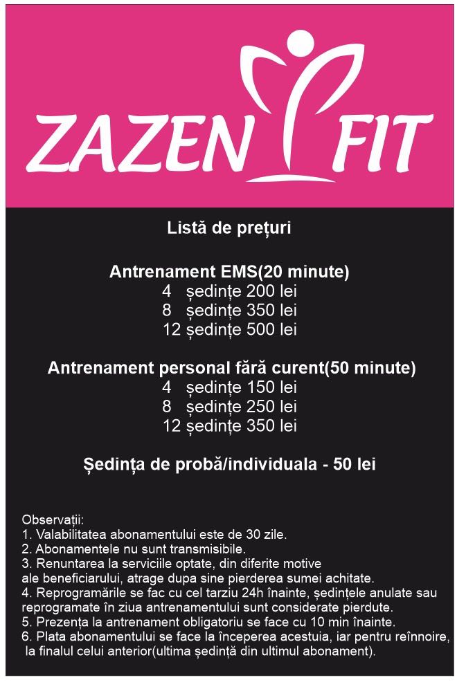 Antrenament cu EMS: 4 Ședințe